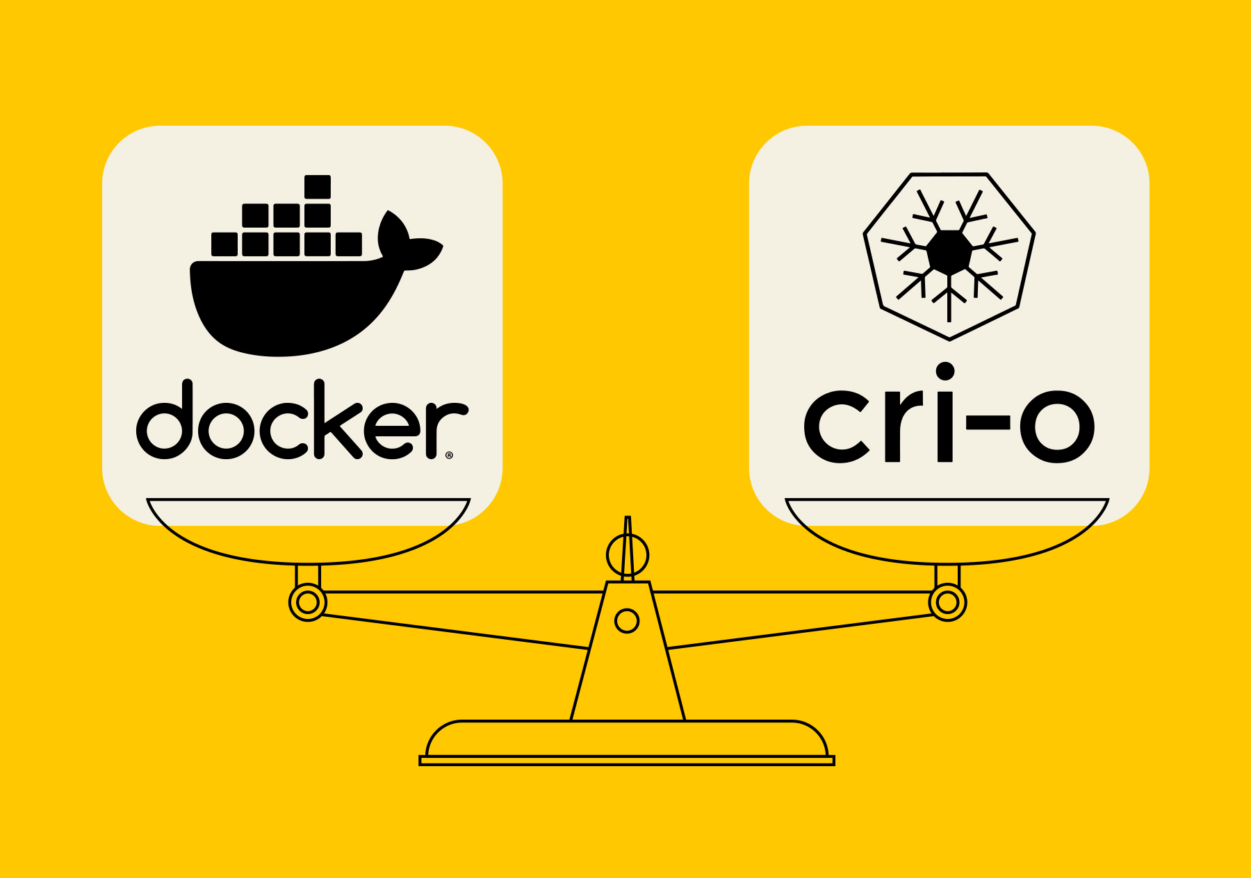 Сравнение контейнерных движков Docker и CRI-O