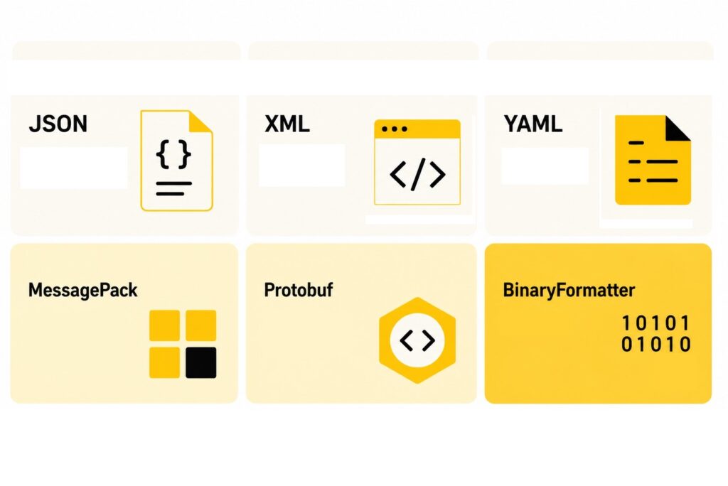 Сериализуй то, сериализуй это... Выбираем формат для данных в файле