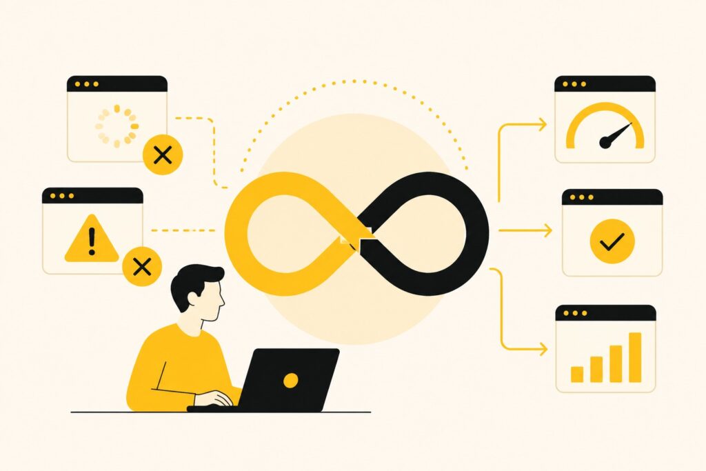 Как DevOps-подход спасает ecommerce от медленных сайтов, сбоев и потери стабильности